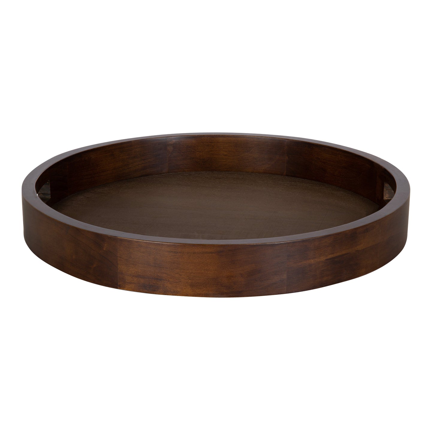 Hutton Round Wood Tray
