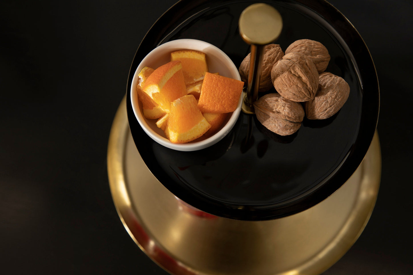 Laranya Tiered Round Decorative Tray