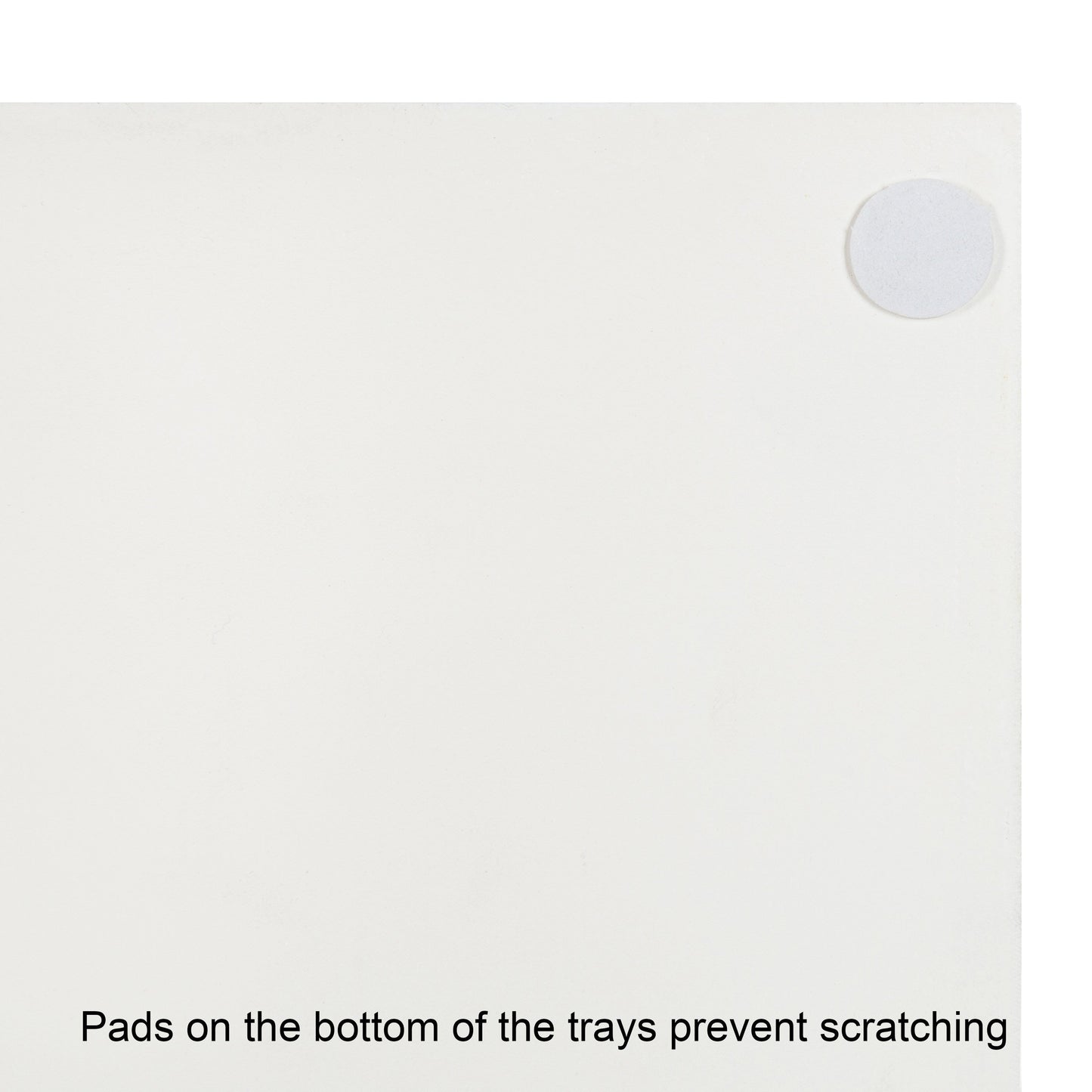 Lipton Square Decorative Wood Tray with Metal Handles