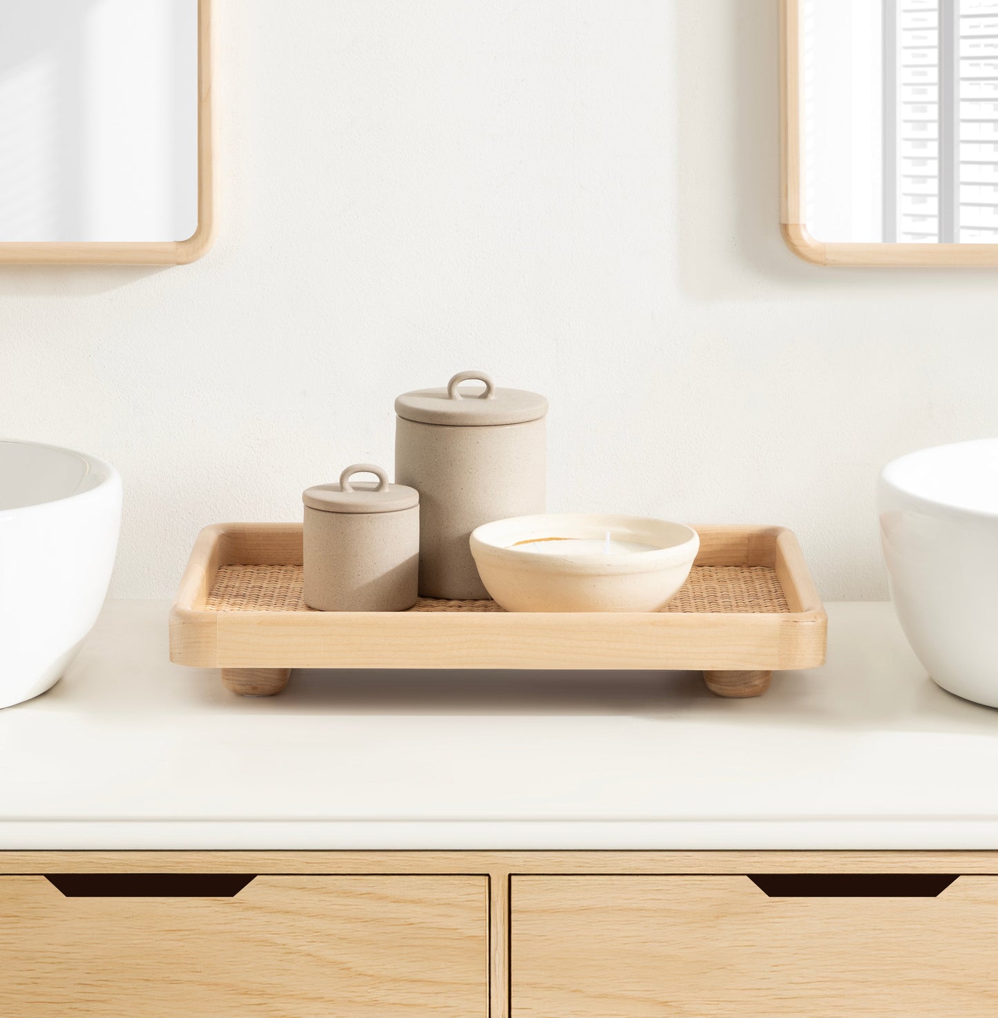 Planche Rectangle Woven Tray