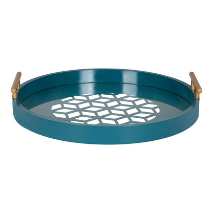 Caspen Round Decorative Tray