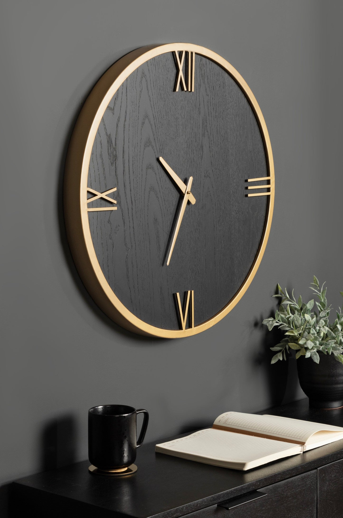 Pronte Wood Wall Clock