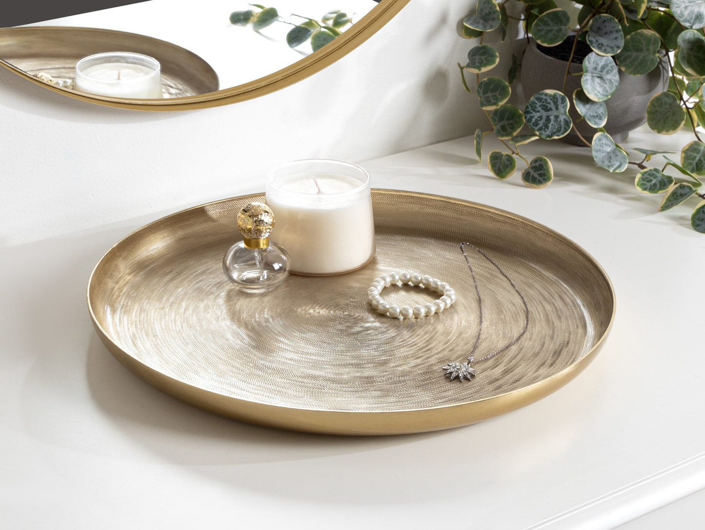 Stovring Round Metal Tray