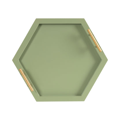 Halsey Hexagon Decorative Tray
