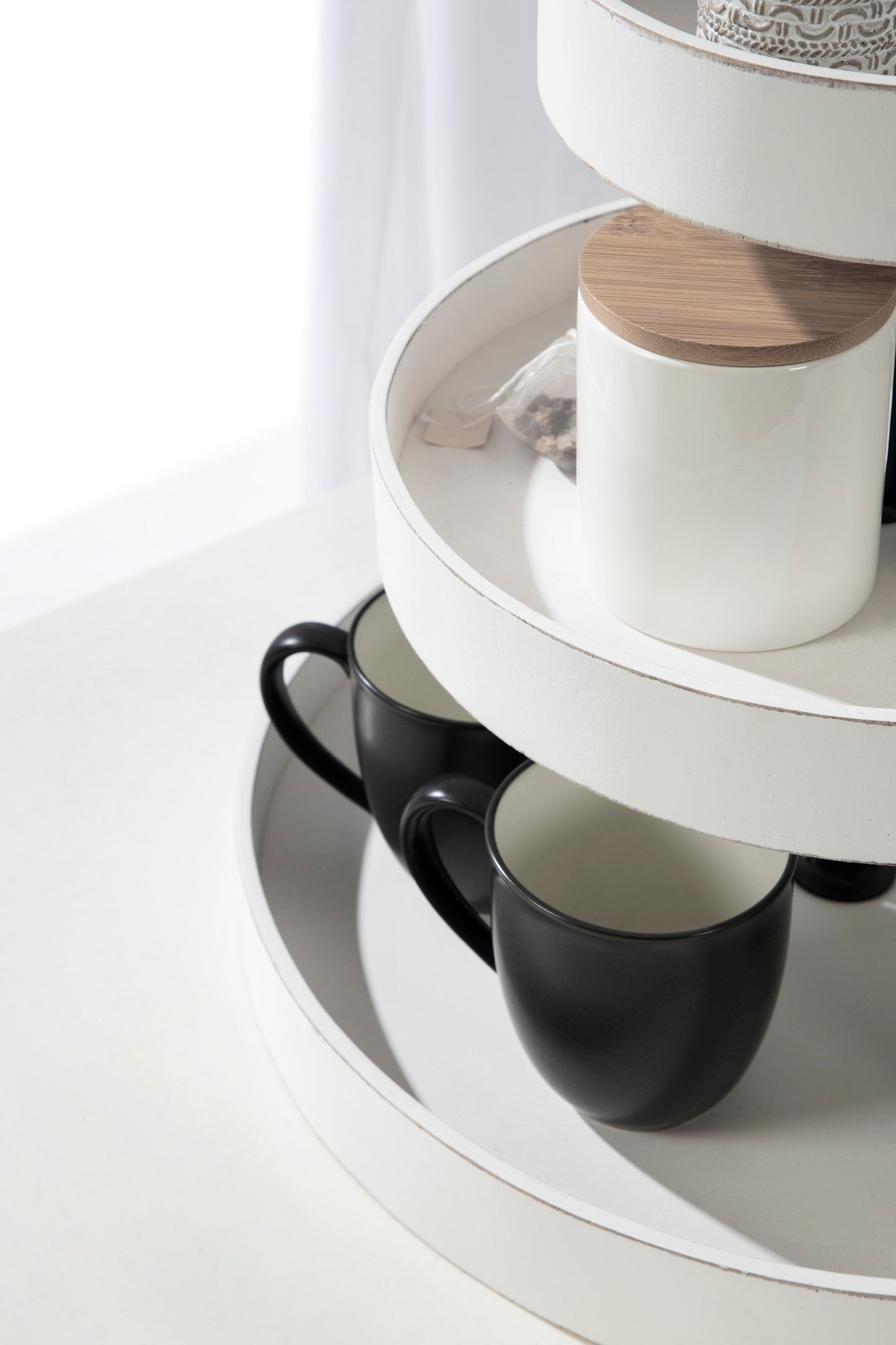 Woodmont 3 Tiered Wood Tray