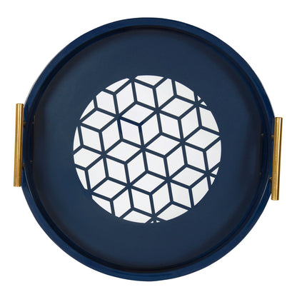 Caspen Round Decorative Tray