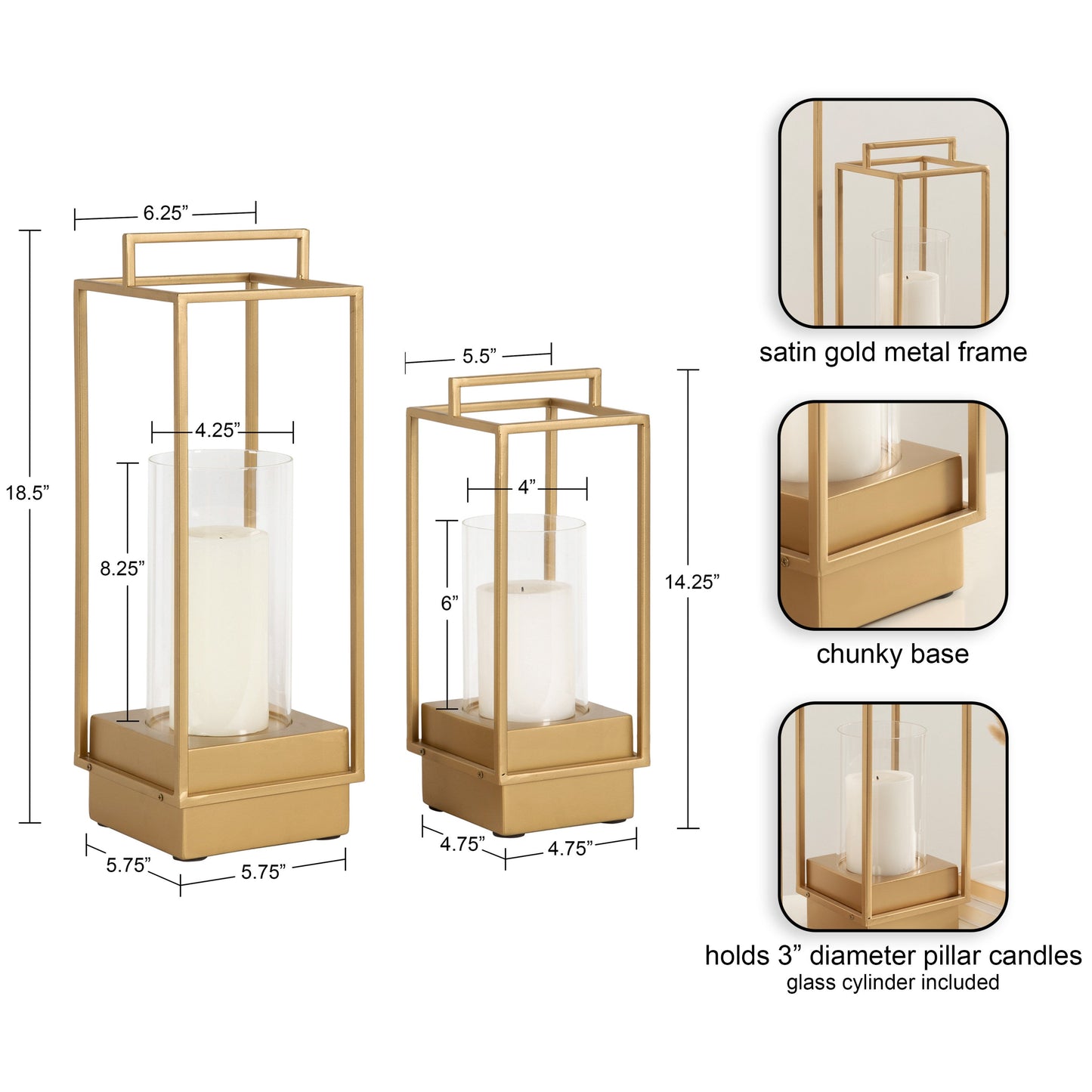 Brandt Candle Holder Set