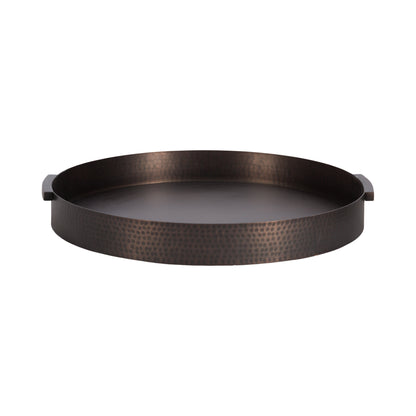 Samana Round Metal Tray