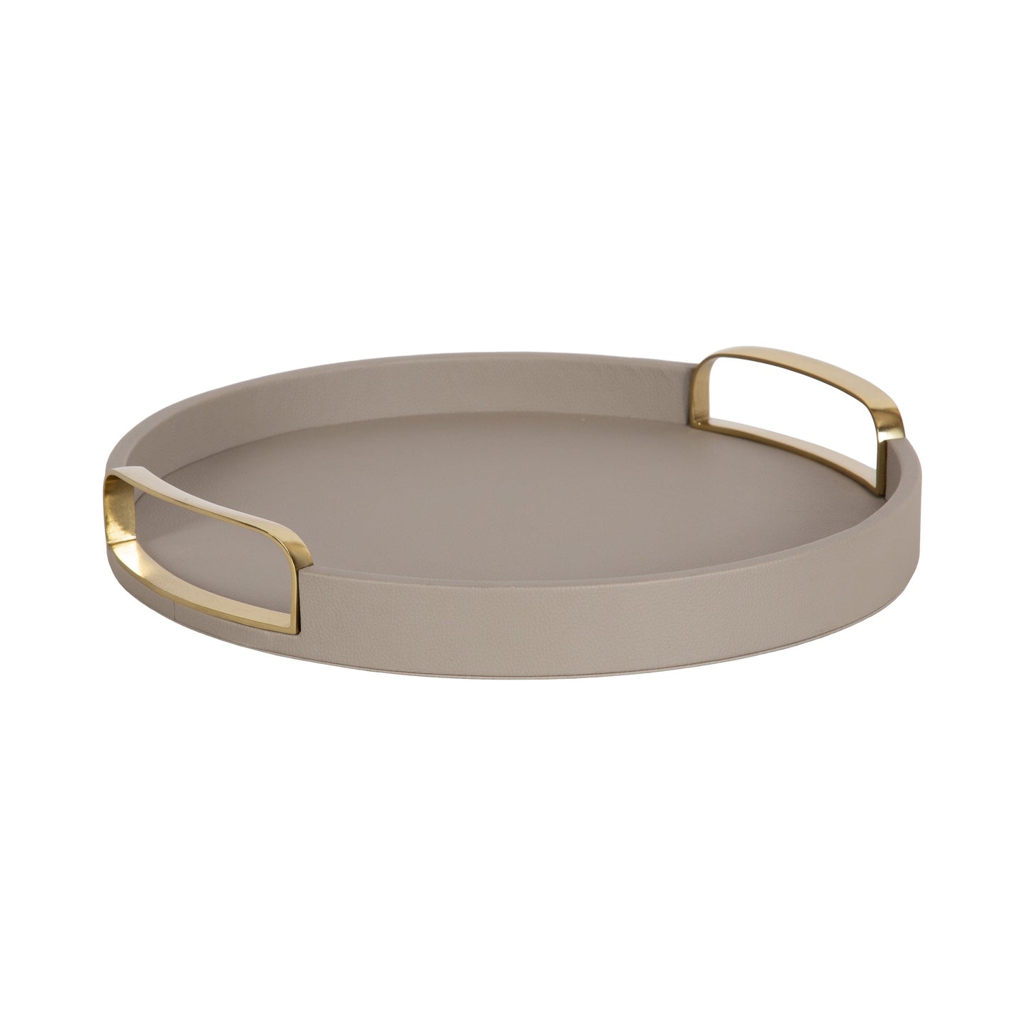 Valeska Round Tray with Handles
