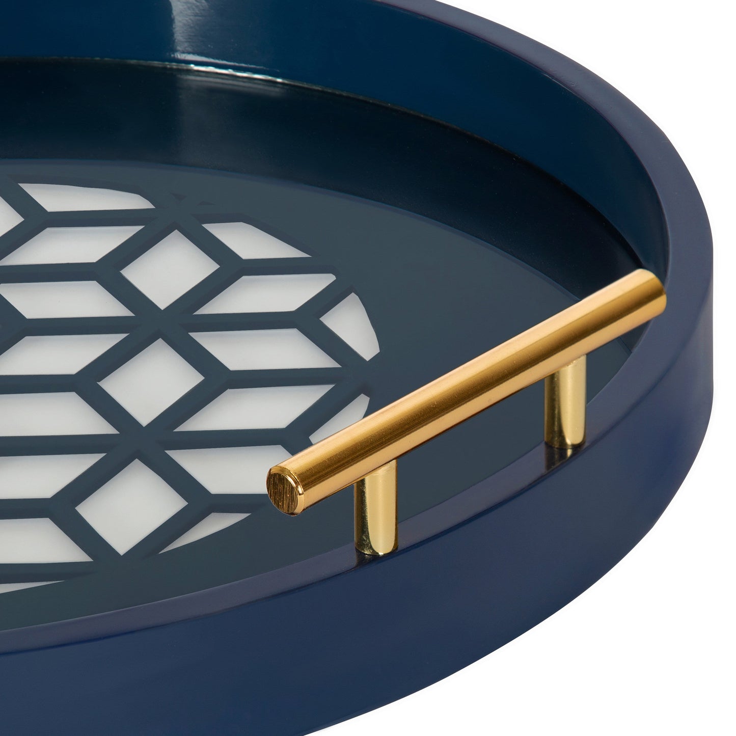 Caspen Round Decorative Tray