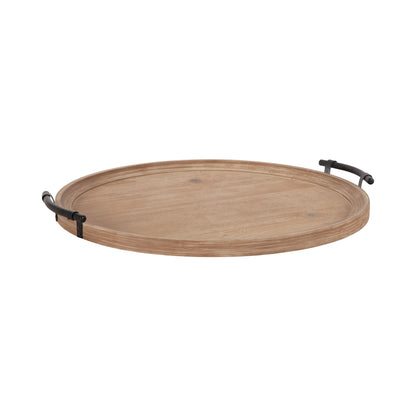Bruillet Wood Ottoman Tray