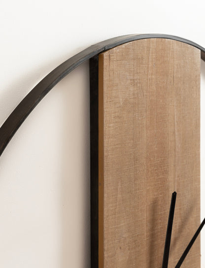 Ladd Round Numberless Wall Clock