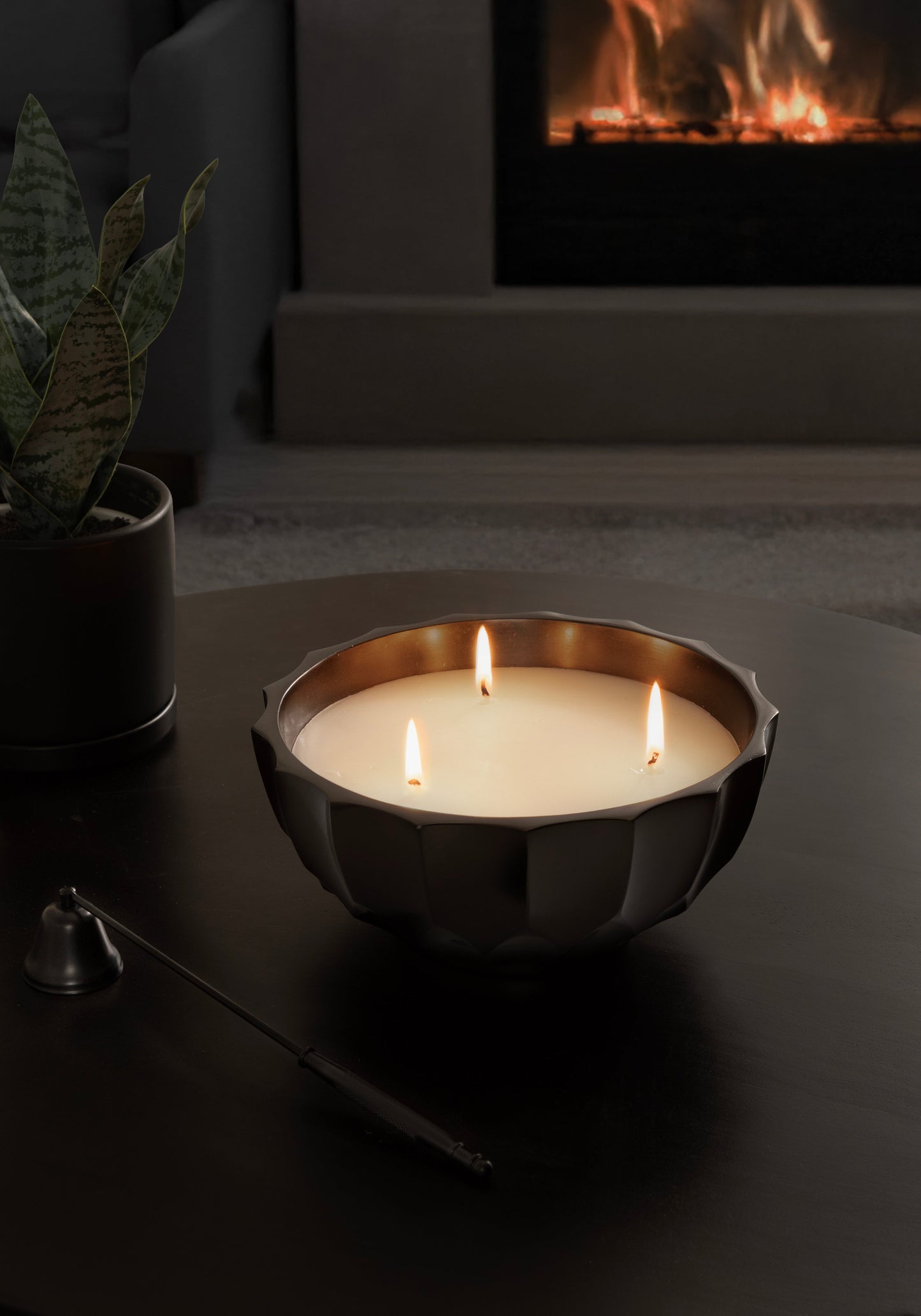 Plete Round Wax Candle Bowl