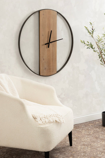 Ladd Round Numberless Wall Clock
