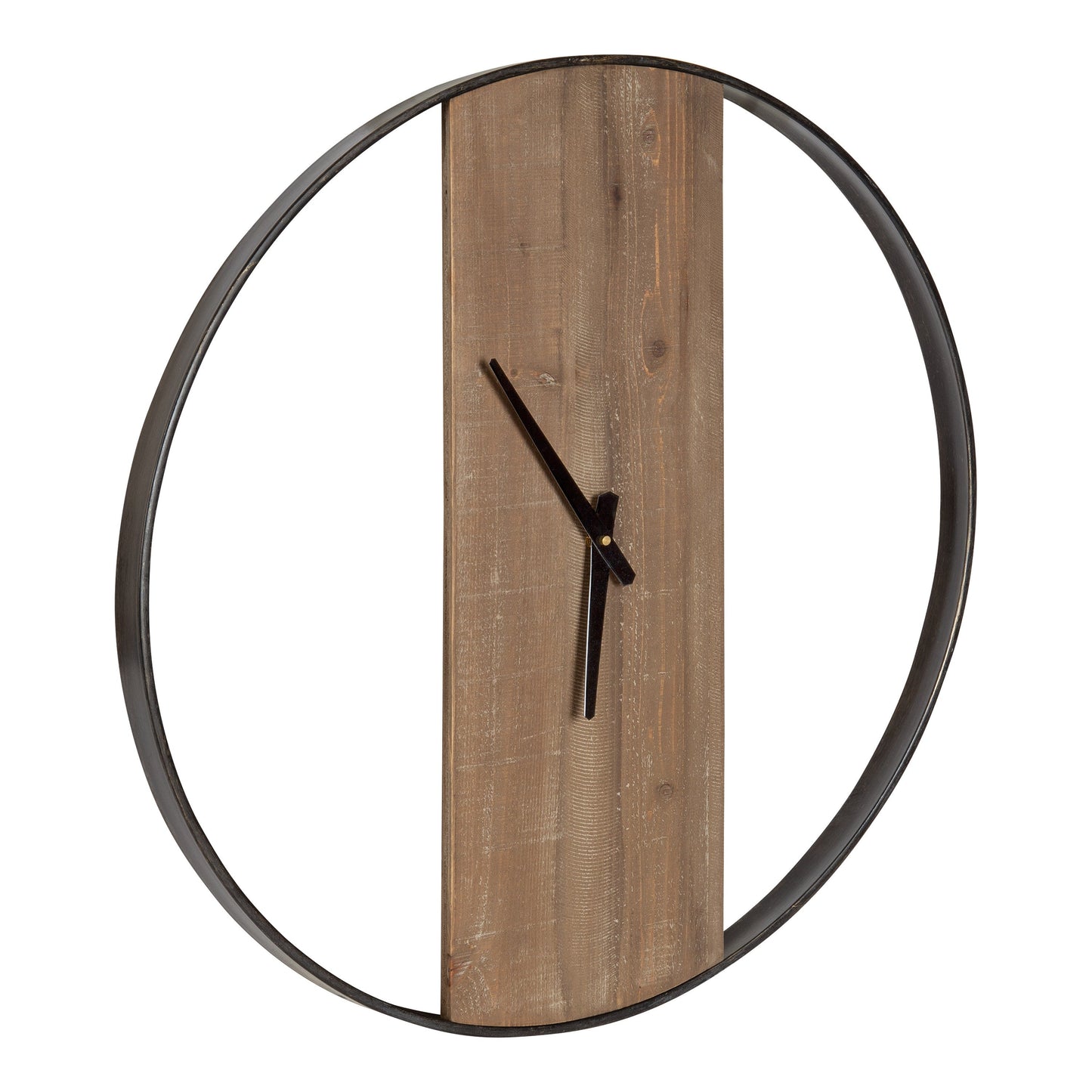 Ladd Round Numberless Wall Clock