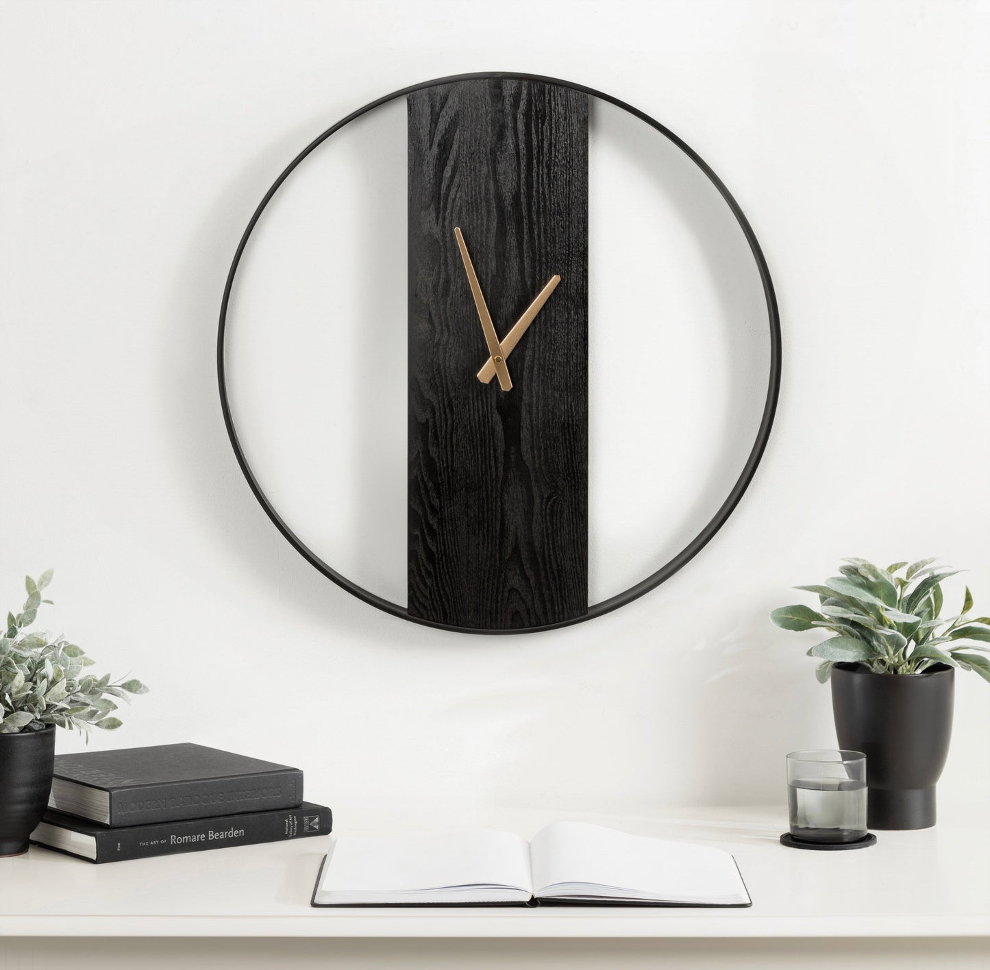 Ladd Round Numberless Wall Clock