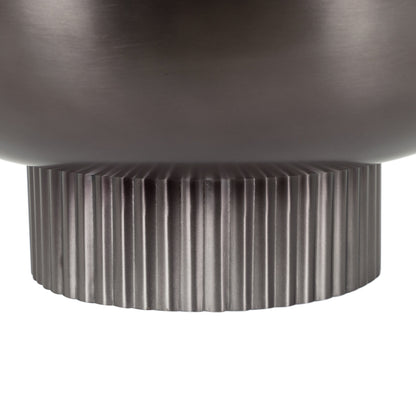 Rooks Ribbed Metal Bowl
