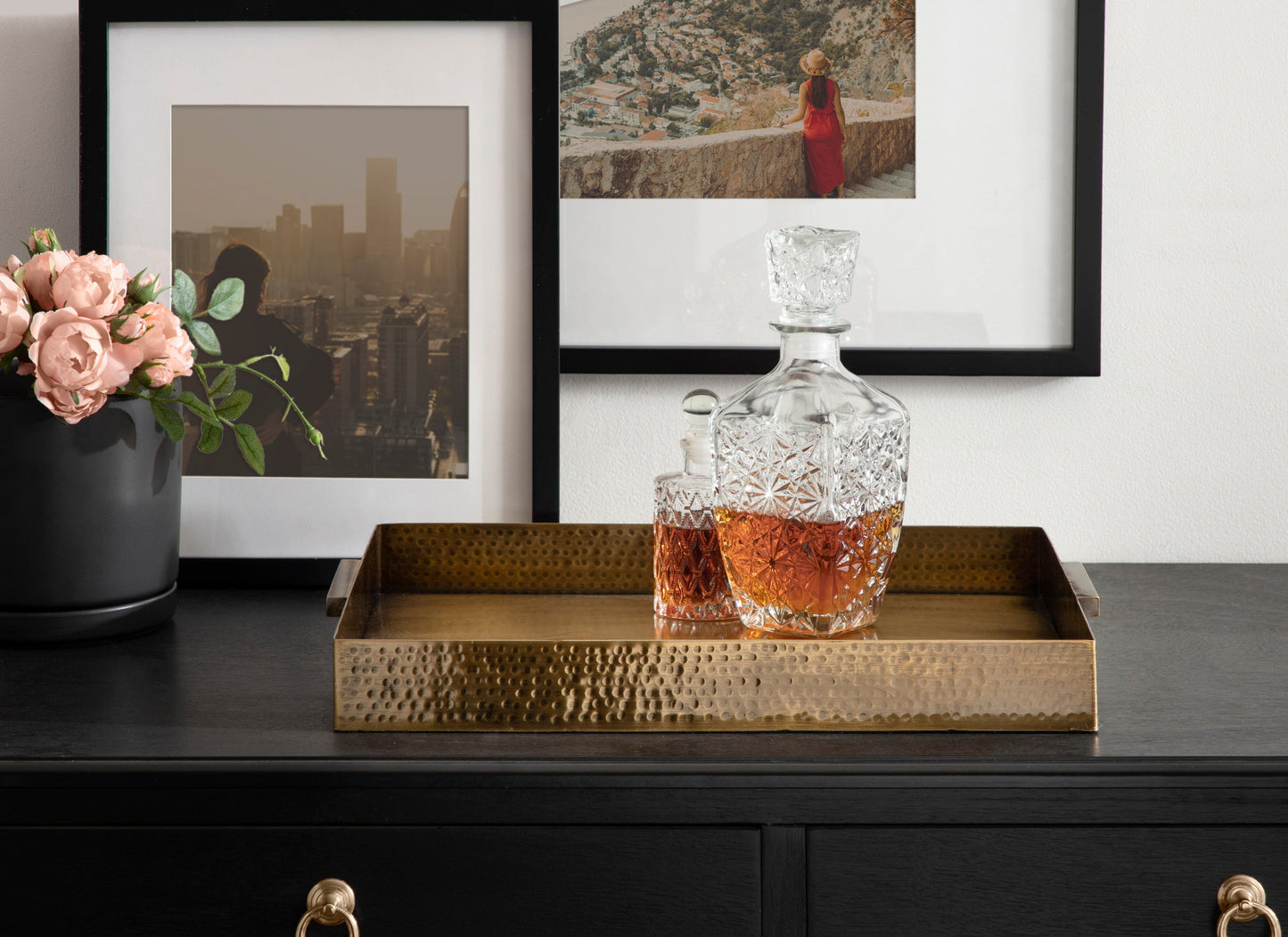 Samana Rectangle Metal Tray