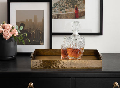 Samana Rectangle Metal Tray