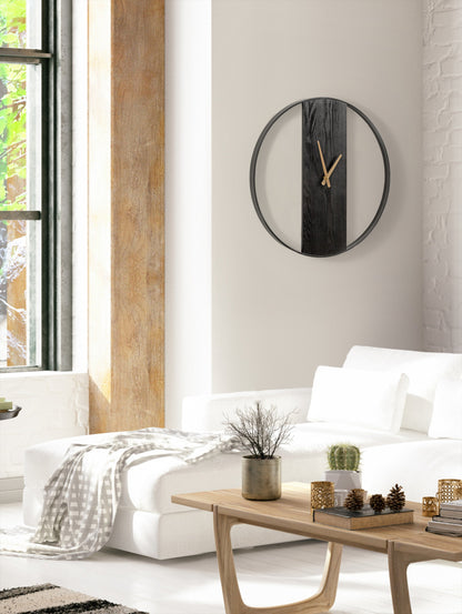 Ladd Round Numberless Wall Clock