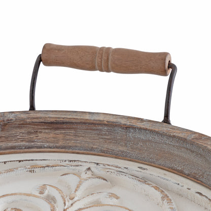 Hillrose Wood Decorative Tray