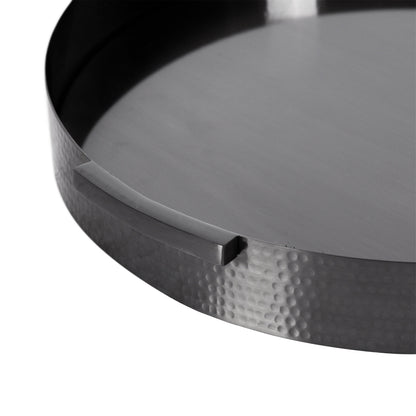 Samana Round Metal Tray
