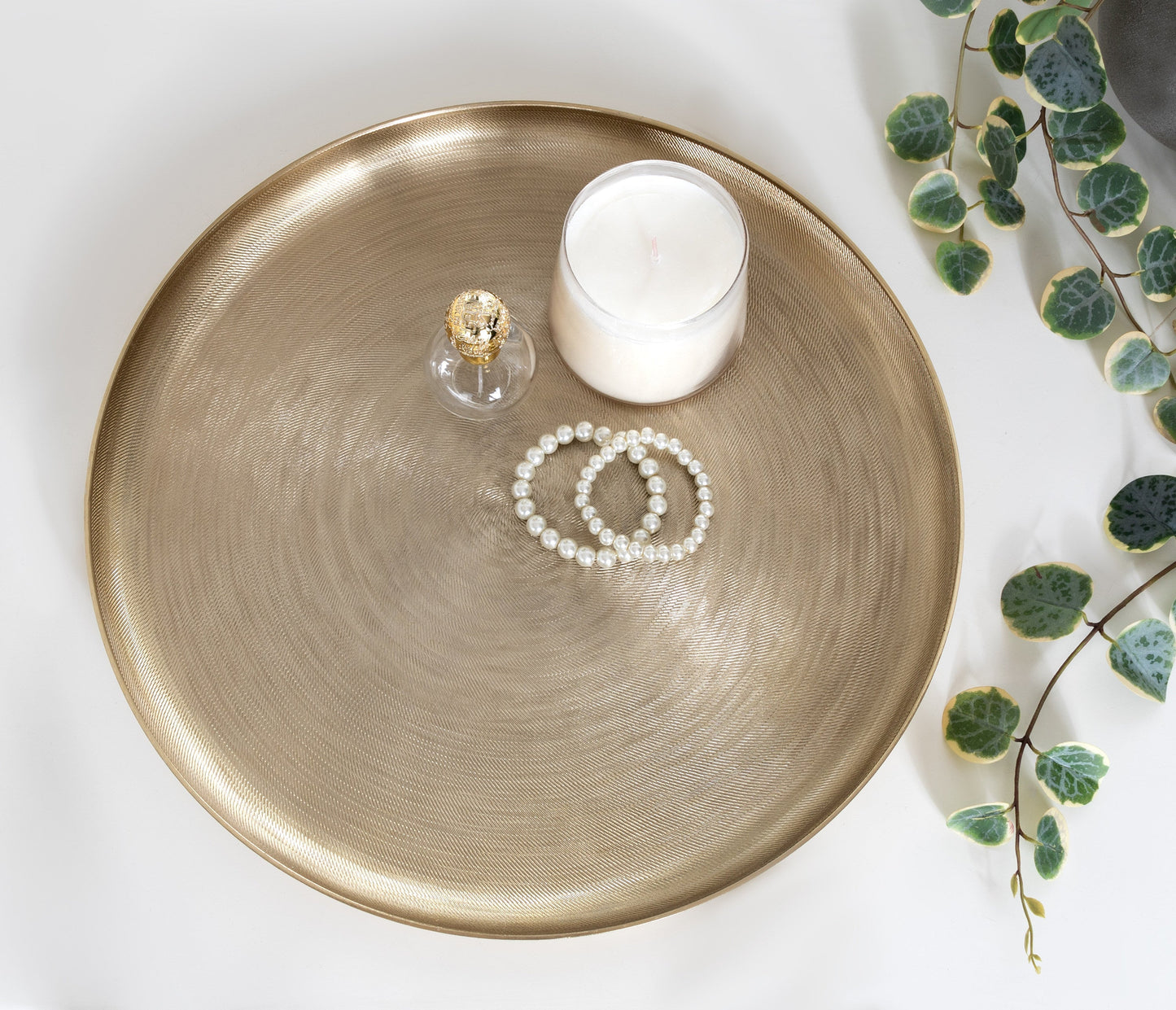 Stovring Round Metal Tray