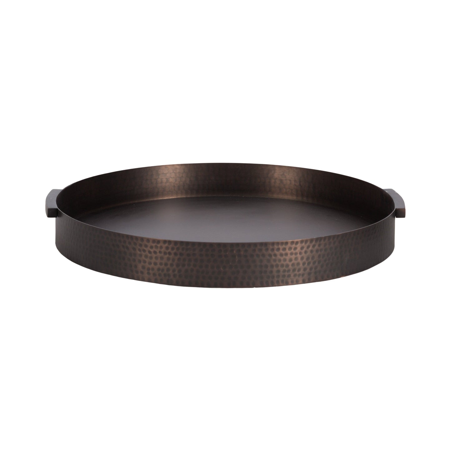 Samana Round Metal Tray