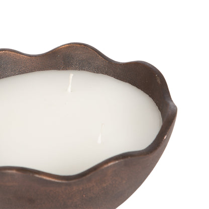 Alessia Metal Candle Bowl
