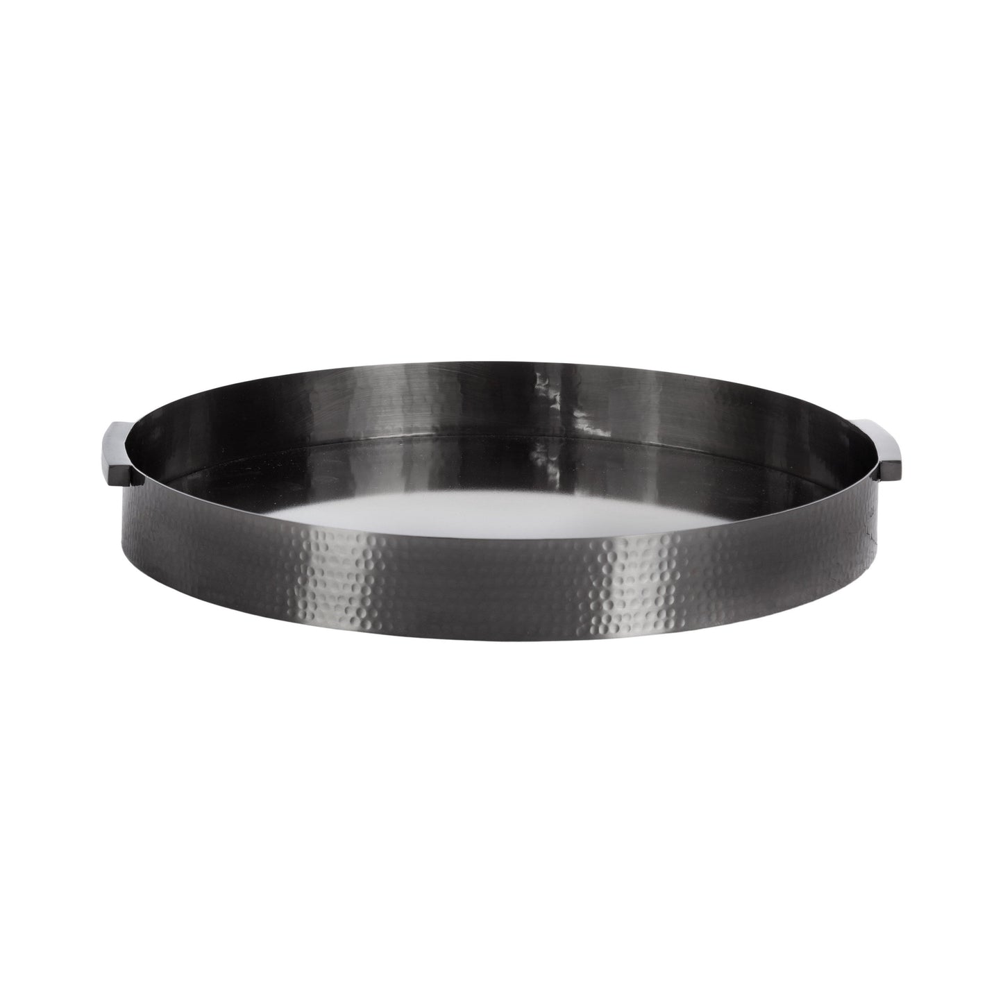Samana Round Metal Tray