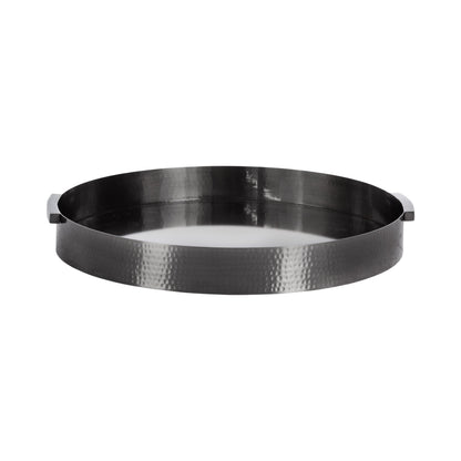 Samana Round Metal Tray