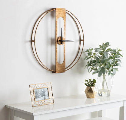 Urgo Numberless Metal Wall Clock