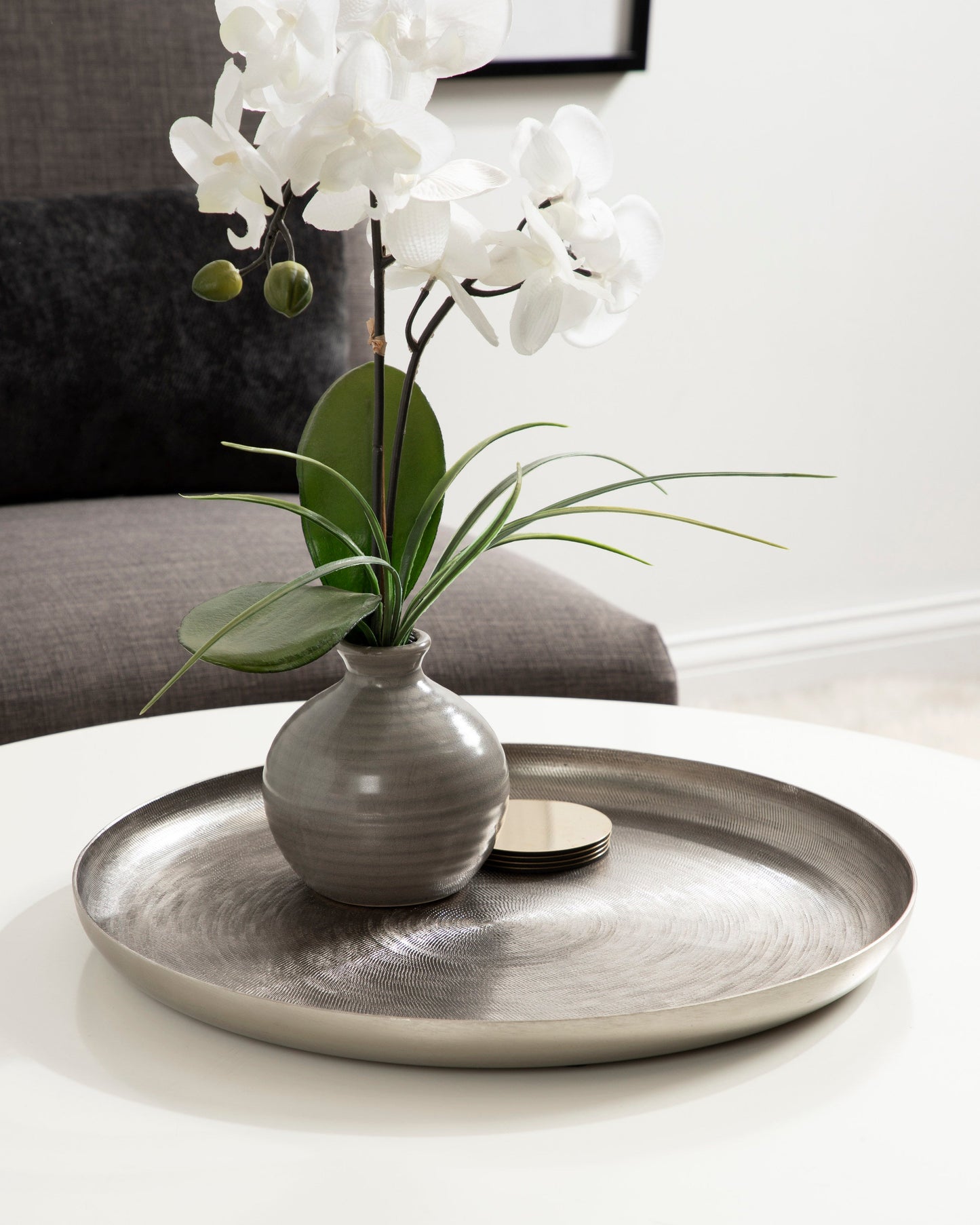 Stovring Round Metal Tray