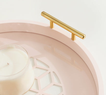 Caspen Round Decorative Tray