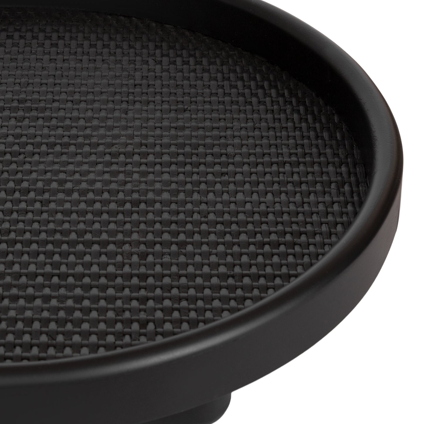 Planche Round Woven Tray