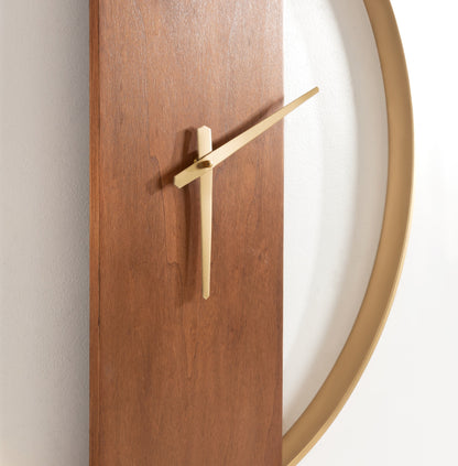 Ladd Round Numberless Wall Clock