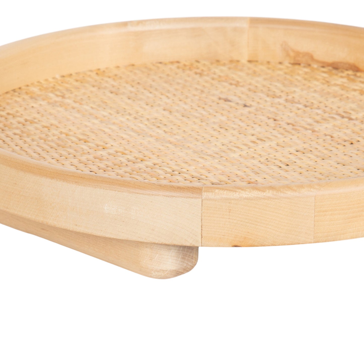 Planche Round Woven Tray