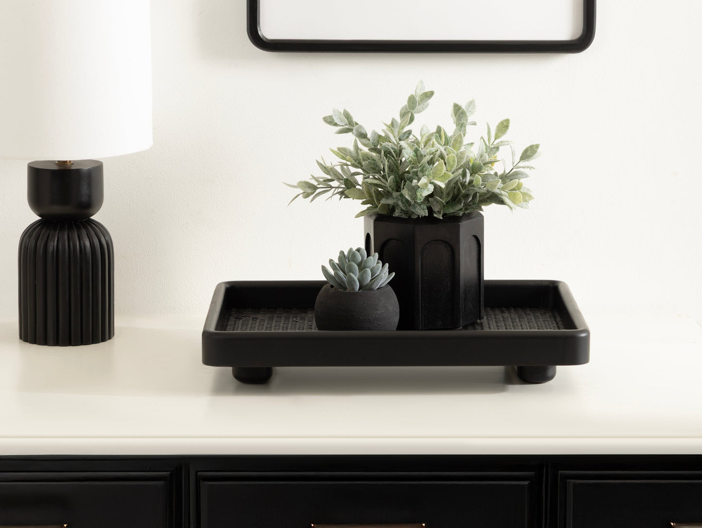 Planche Rectangle Woven Tray