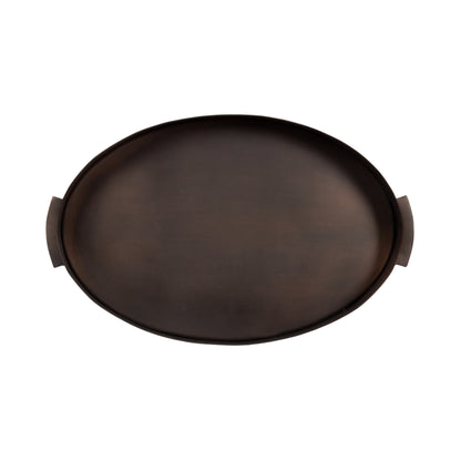 Samana Oval Metal Tray