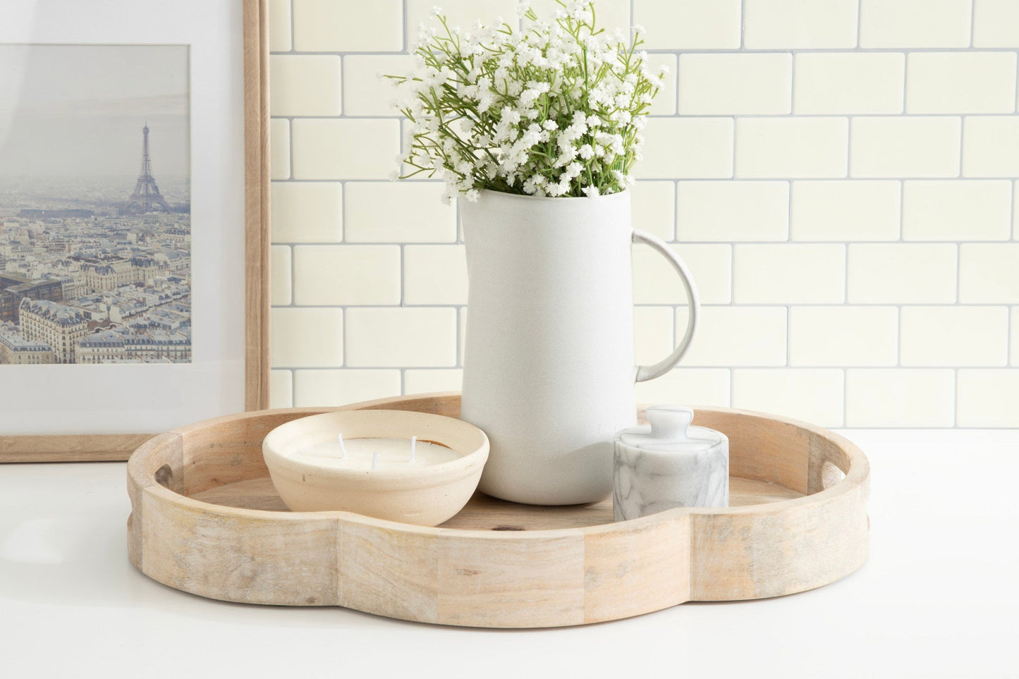 Winstead Scallop Decorative Tray