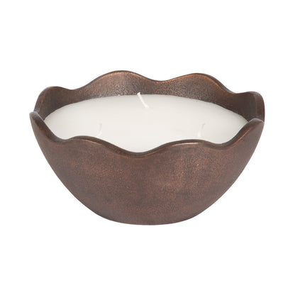 Alessia Metal Candle Bowl