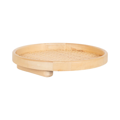Planche Round Woven Tray