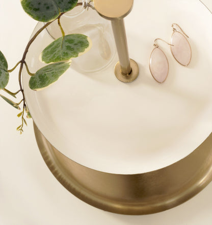 Laranya Tiered Round Decorative Tray