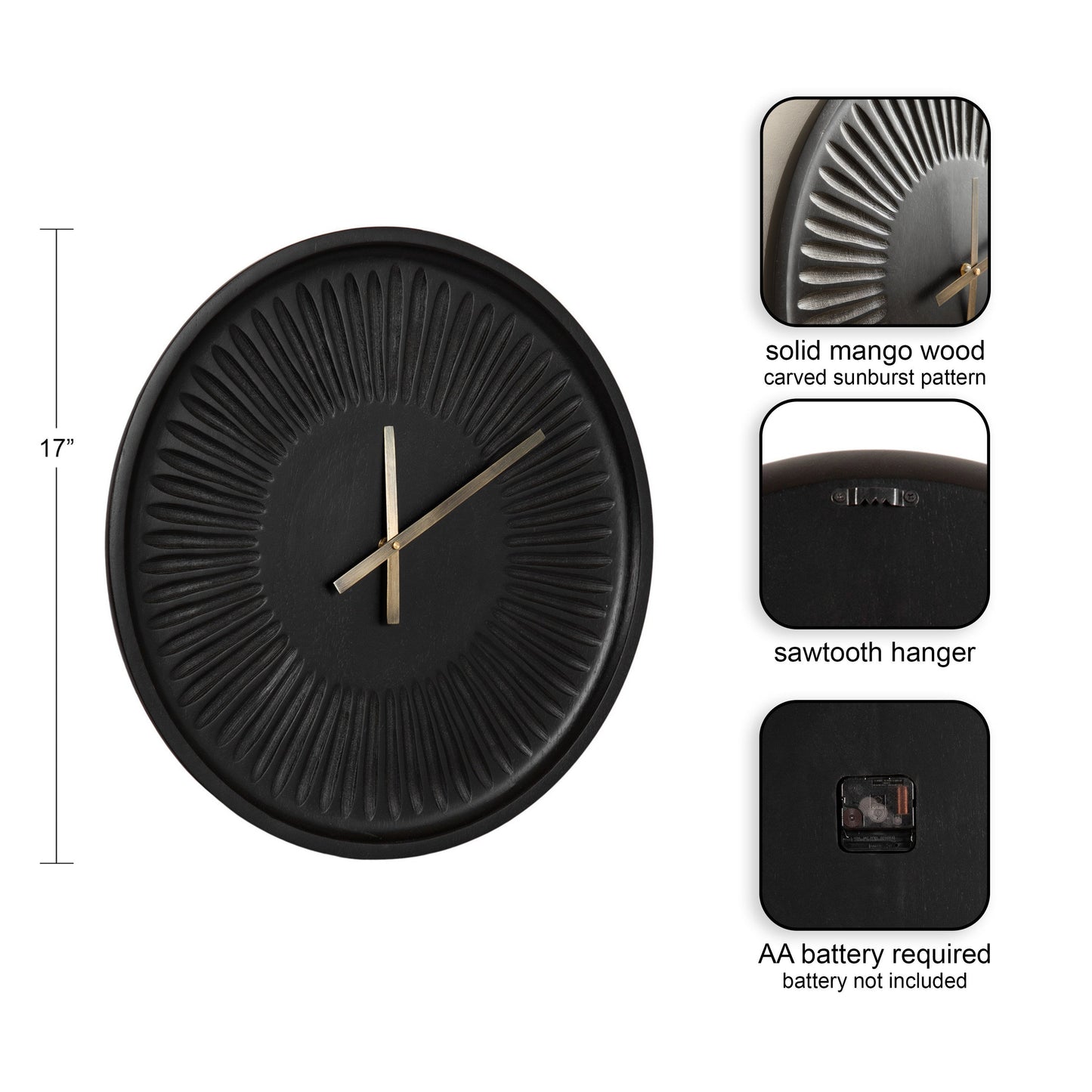 Grear Round Wall Clock