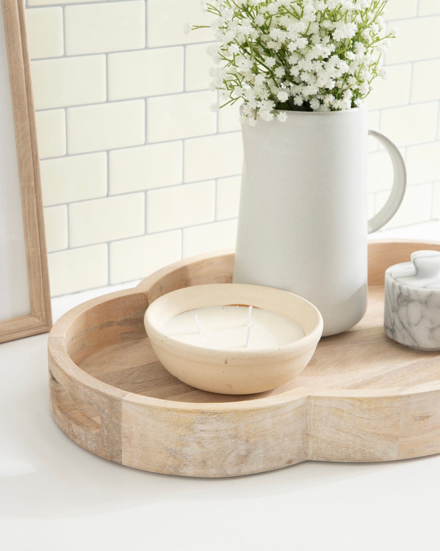 Winstead Scallop Decorative Tray