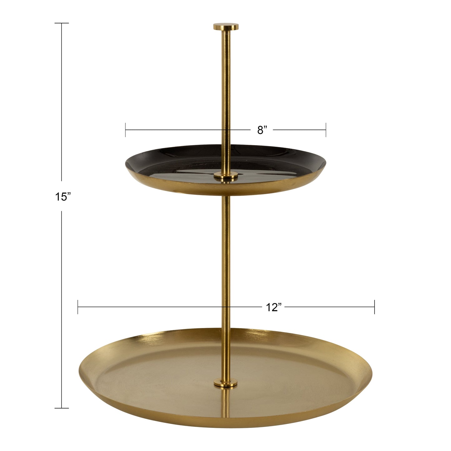 Laranya Tiered Round Decorative Tray