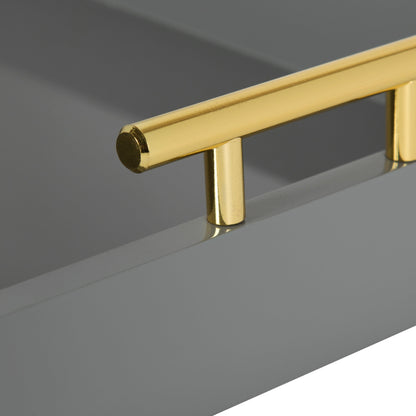 Lipton Narrow Rectangle Wood Accent Tray