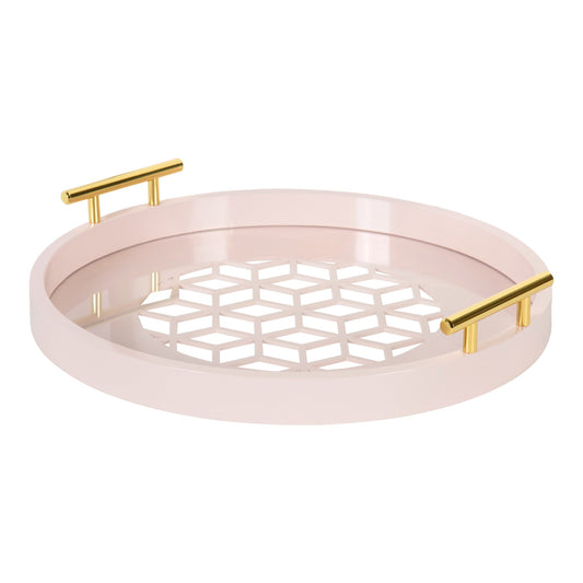 Caspen Round Decorative Tray