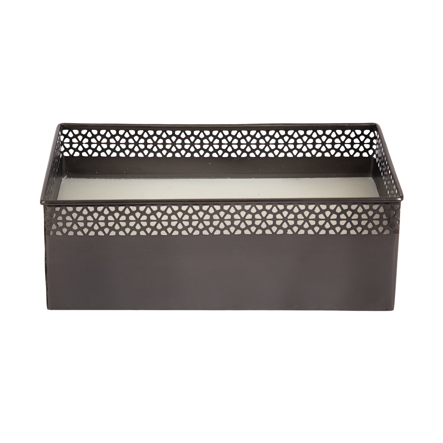 Pearce Rectangle Metal Wax Candle