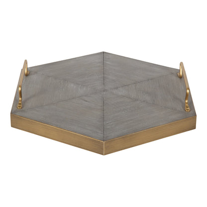 Sade Decorative Hexagon Tray